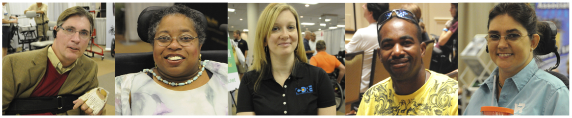 Men and women with greatly diverse backgrounds and interests comprise the wheelchair community. 